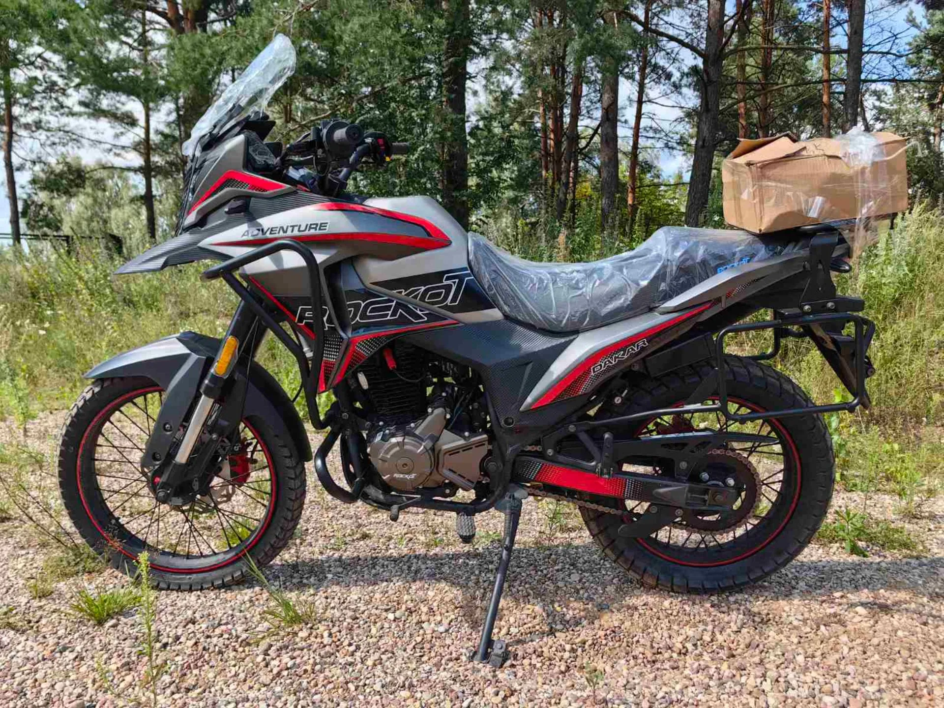 МОТОЦИКЛ ROCKOT DAKAR ADVENTURE 2.0 4-Х КЛАП.